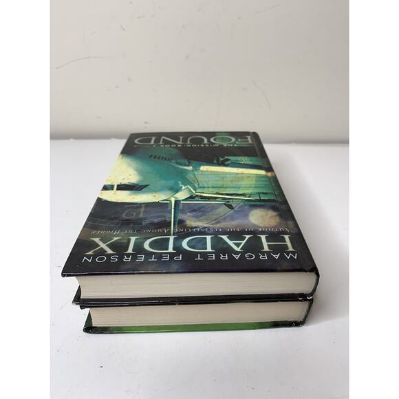 The Missing Series by Margaret Peterson Haddix Hardcover Books FOUND CAUGHT - Picture 6 of 6